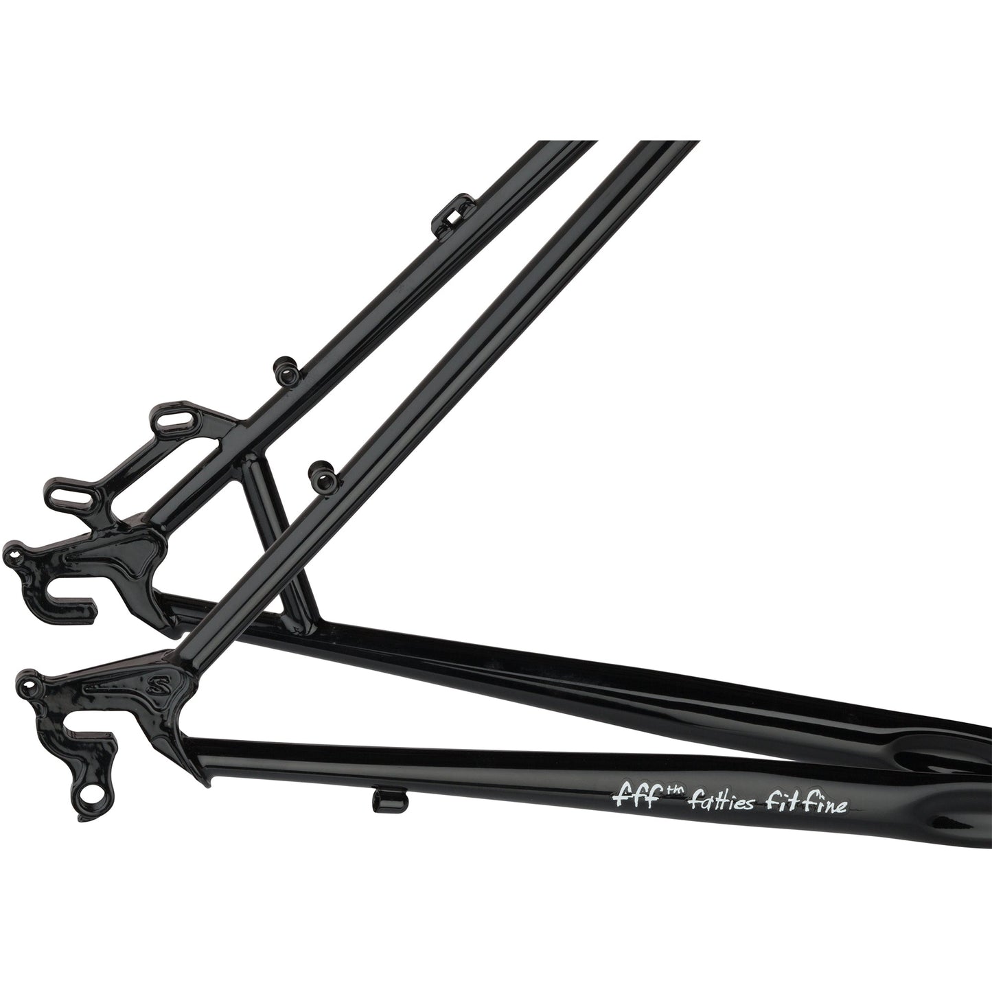 Straggler 700c Frameset - Black