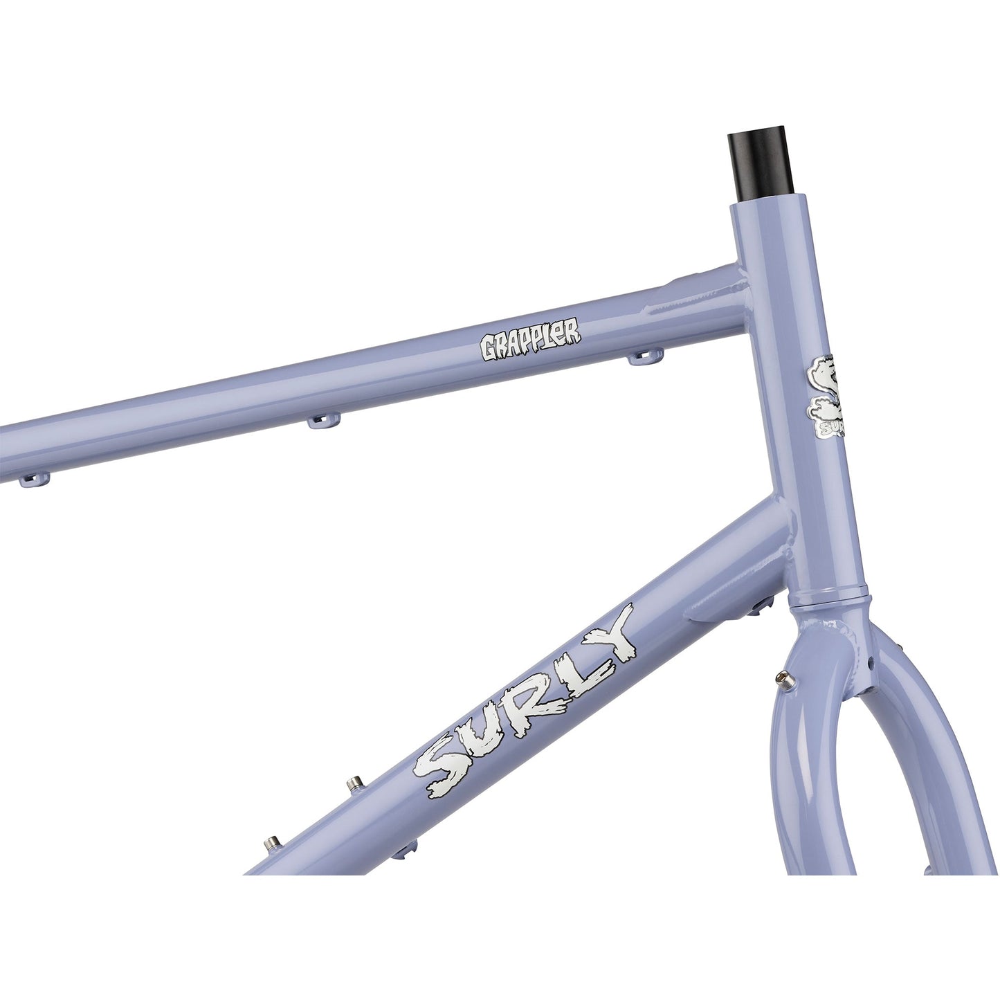 Grappler Frameset - Purple Dust Bunny