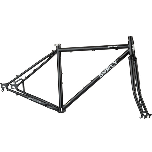 Straggler 700c Frameset - Black